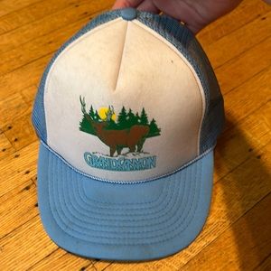 Blue Grand Canyon National park hat cap